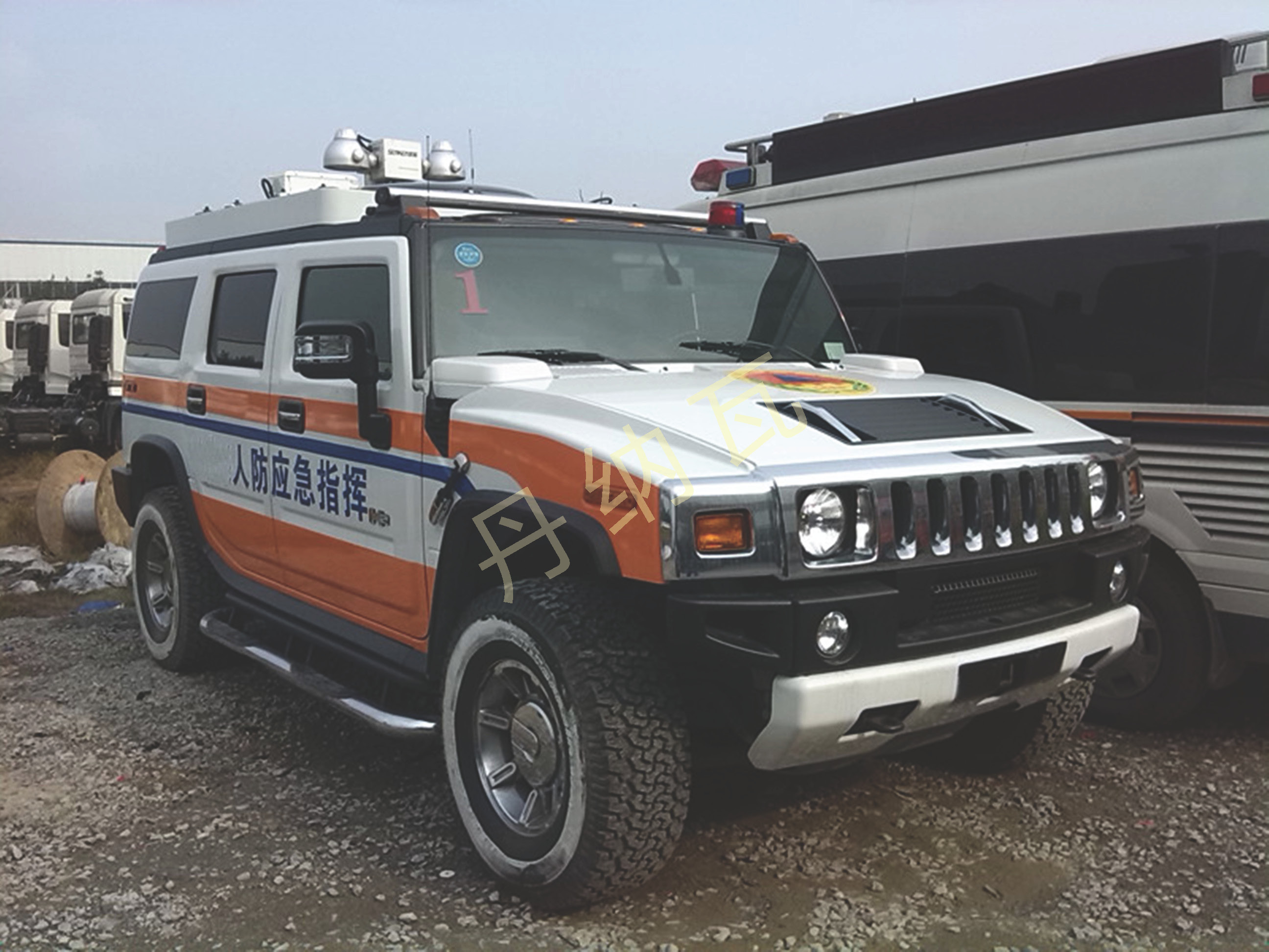 悍马H2人防指挥车